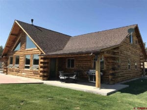 retreat house made of logs